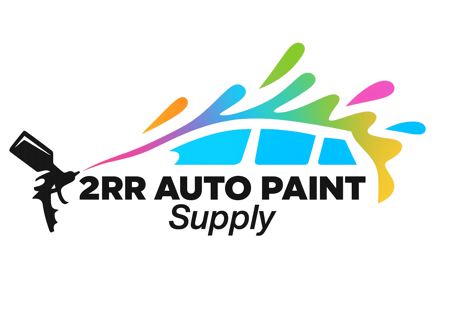 2RR Auto Paint Supply Logo
